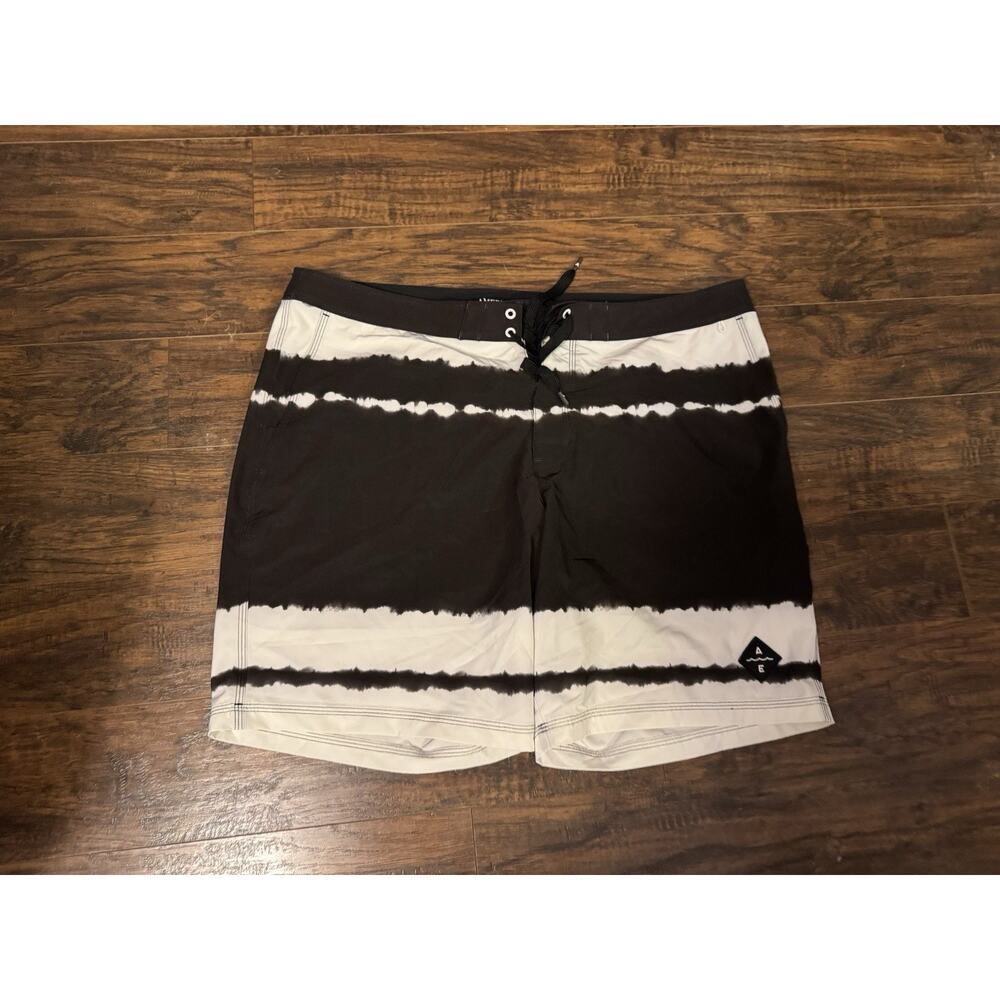 Men's American Eagle Swim Shorts/Board Short Tie Die Navy Sz:XXL